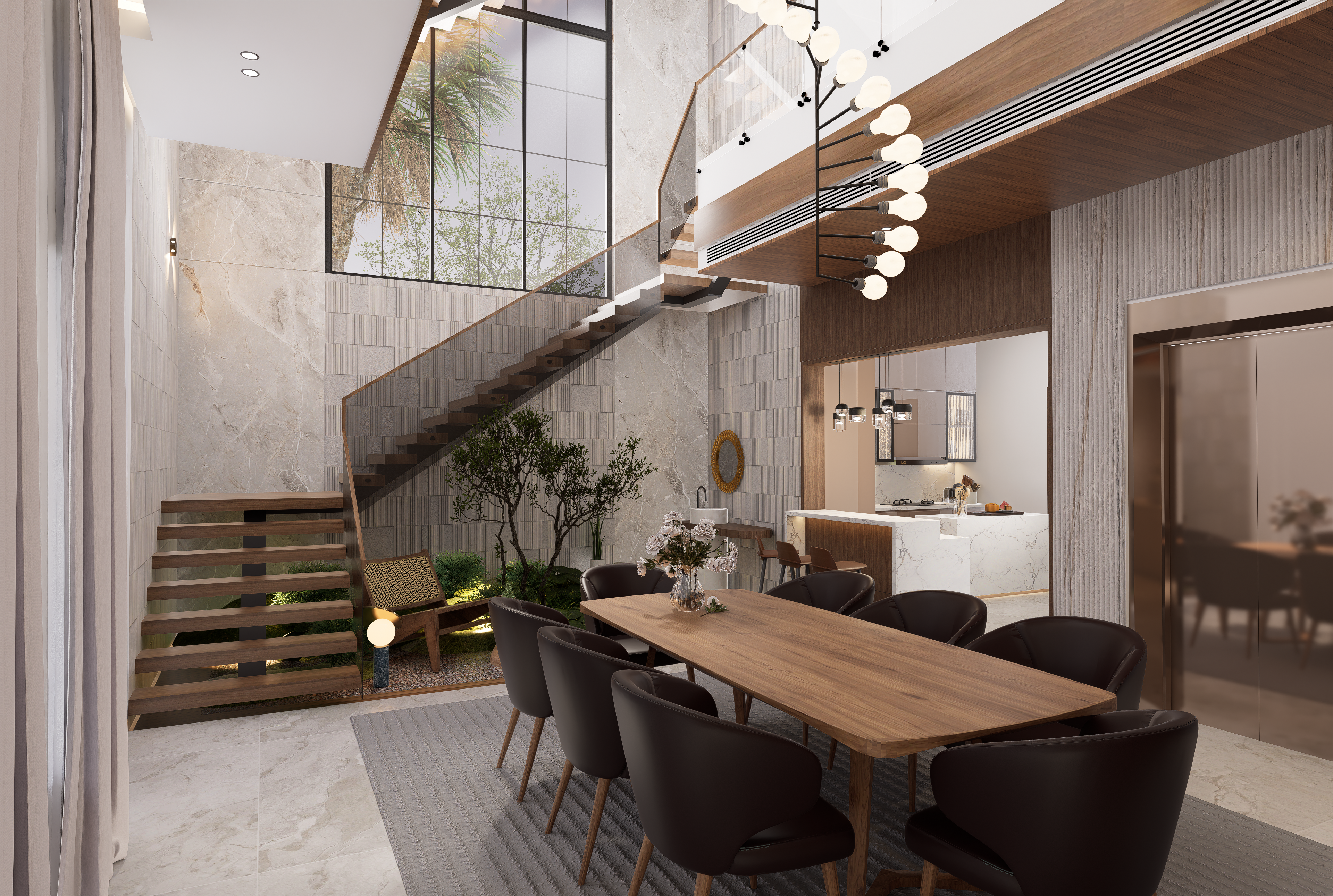 Residential Interior Rendering Example